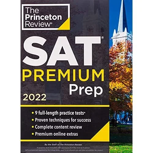 The Princeton Review's SAT Premium Prep, 2022 edition